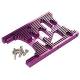 HD Engine Heat Sink Plate, Purple: SAVXL by Integy