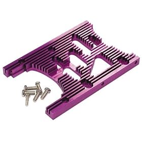 HD Engine Heat Sink Plate, Purple: SAVXL from Heat Sinks