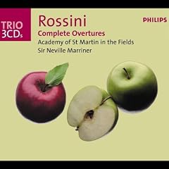 Rossini, Int�grale des Ouvertures : La Pie voleuse, le Barbier de S�ville, Guillaume Tell, Semiramide, Le Voyage � Reims etc