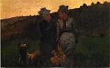 Hand Made Oil Reproduction - Winslow Homer - 24 x 14 inches - Rab and the Girls