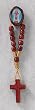 Rosary Lapel Pin with Cross - Divine Child - MADE IN ITALY