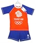 Team GB Boys Official 2012 Olympics Lion Head Shorty Pyjamas NEW