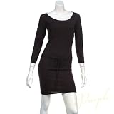 Triple Five Soul - Triple Five Soul - Women's Deep Scoop Sweater Dress (Chocolate)