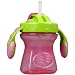 Playtex Baby First Lil' Gripper Twist 'n Click Straw Trainer Cup, 7 Ounce, Colors May Vary