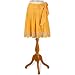 Cutwork Hem Sash Tie Skirt (Petite, Tall & Misses Sizes XS-3X)