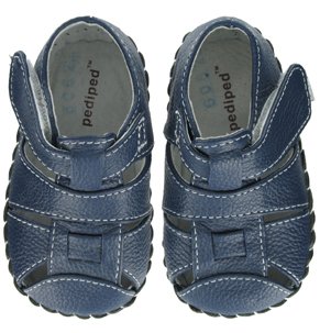 Pediped Harvey Infant/ Baby/ Toddler Sandals Navy