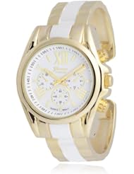 Brinley Co. Womens Stainless Steel Cuff Watch