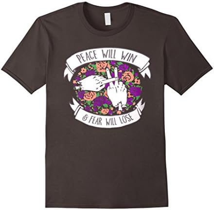 Men's Twenty one Peace pilots Will Win t Shirt Small Asphalt