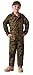 Rothco Kids Digital Camo BDU Pants - Rugged Outdoor Hiking Camping Comfortable Cargos (US, Alpha, Small, Regular, Woodland Digital Camo)