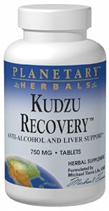 Planetary Herbals Kudzu Recovery, 750 mg, Tablets, 120 tablets