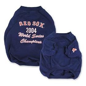 Boston Red Sox Officially Licensed 2004 Champs Dog Shirt