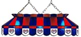 Imperial Washington Nationals Licensed 40-Inch Rectangular Stained Glass Billiard Table Light