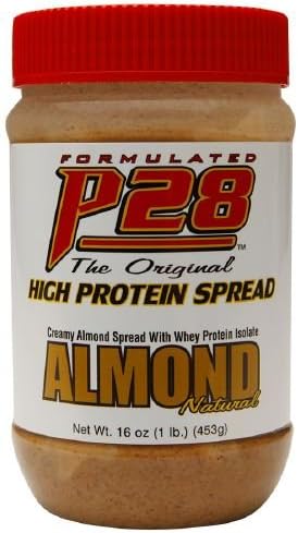P28 Original High Protein Spread, Almond Butter--16 oz (453 g)