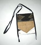 Emblem Handpainted Passport Holder/Shoulder Bag