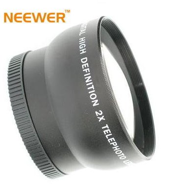 NEEWER® 52mm TELEPHOTO Lens ~Including Lens Bag!~ Fits all 52MM Lenses. Including NIKON!