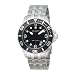 Wenger Men's 72236 AquaGraph 100M Black Bezel Steel Bracelet Watch