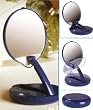 Cobalt Blue 15X Lighted Adjustable Compact