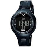 PUMA Men's PU910541006 Pulse Metallic Black Heart Rate Monitor Watch