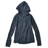 ほっそり見せてすべてを隠すUVカットパーカー(ネイビー) L(L)