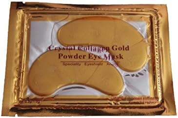 30 X Pack Crystal 24k Gold Powder Collagen Eye Mask Masks Sheet Patch, Anti Ageing Aging, Remove Bags