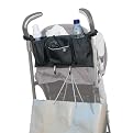 JL Childress Bottles 'N Bags Stroller Organizer, Black