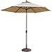 Hanover TRADITIONSUMB Tiltable Umbrella for The Traditions Outdoor Furniture Collection, 9-Feet