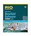 RIO Products Fluoroflex Bonefish Saltwater Leader, 100% Fluorocarbon Leader for Saltwater Fly Fishing, Abrasion Resistant, Pre-Tied Loop, 16lb (8kg)