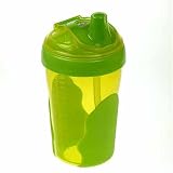 Vital Baby 49079 - Kinder Strohhalmbecher 300 ml gelb / grün
