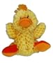 KONG Duckie Dog Toy, Extra Small, Yellow