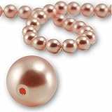 50 Round Pearl 8mm Swarovski ROSALINE 5810 Crystal Beads.