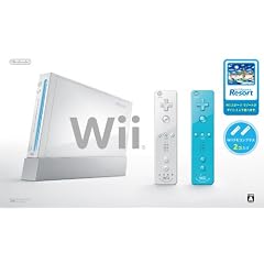 Wii本体 (シロ) Wiiリモコンプラス2個、Wiiスポーツリゾート同梱
