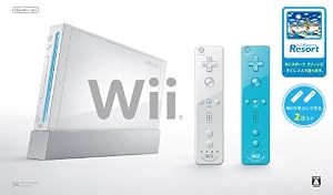 Wii本体 (シロ) Wiiリモコンプラス2個、Wiiスポーツリゾート同梱