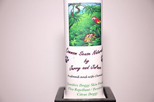 Citrus Doggy Powder Deodorant and Flea Repellent - Handmade with Pure Essential Oils