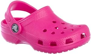 Crocs Cayman Girls Clogs 6 M Fuchsia