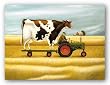 Ride To The Fair by Lowell Herrero 16"x12" Art Print Poster