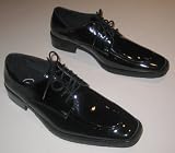 New Men's Black Coronado Whitaker Oxfords Tuxedo Shoes