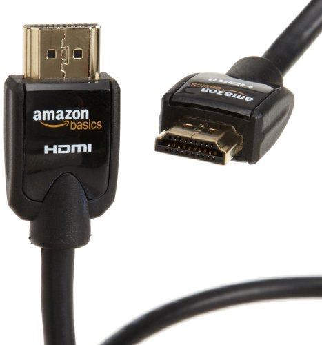 AmazonBasics High-Speed HDMI Cable (9.8 Feet/3.0 Meters) [Supports 3D + Audio Return Channel]