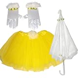 Yellow Fancy Tea Party Dress-Up Set (3 pc)