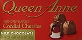 Queen Anne, Cherry Cordials, Milk Chocolate, 10 Piece, 6.6oz Box (Pack of 4)
