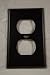 Oil Rubbed Bronze Double Outlet Recepticle Wall Cover Pate