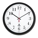 Chicago Lighthouse Black Quartz Contract Clock 13-3/4in Black Biodegradable ....
