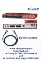 P 969 Comag BS2000 rot + Oehlbach Blue Magic HDMI Kabel