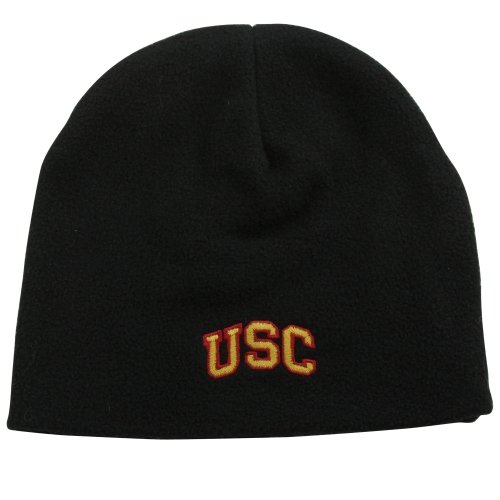 USC Trojans College Football Fowler Infant Size Beanie Black Knit Hat