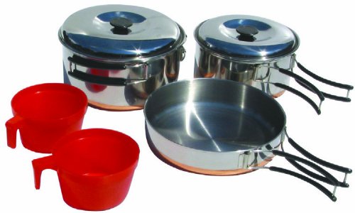 Chinook Ridgeline 7 Piece Stainless Steel Duo Cookset product image