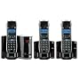 GE 28821FE3 Dect 6.0 Digital 3-Handset Cordless Phone with Google Free Directory Assistance Goog-411 and Digital Answering System