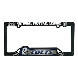 Indianapolis Colts PLASTIC License Plate Frame