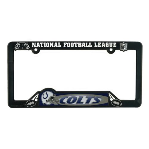 Indianapolis Colts PLASTIC License Plate Frame