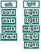 WW CARDS WORD FAMILY WORDS LEVEL 3 112-WORDS 25-WORD FAMILIES