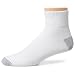 Hanes Men's 6 pack full cushion ankle sock, White, 6-12