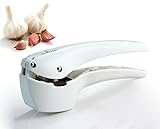Culina Premium Garlic Press Slice, Dice, Mince, Crush. 3 Interchangeable Long-lasting Sharp Blades